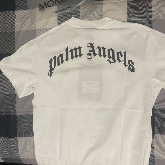 White Tsirt moncler and Palm angels collab - Picture 6 of 8